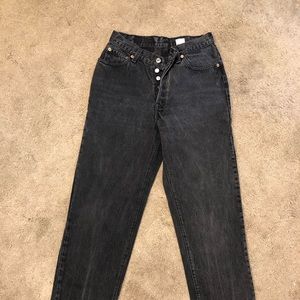 Levi black jeans